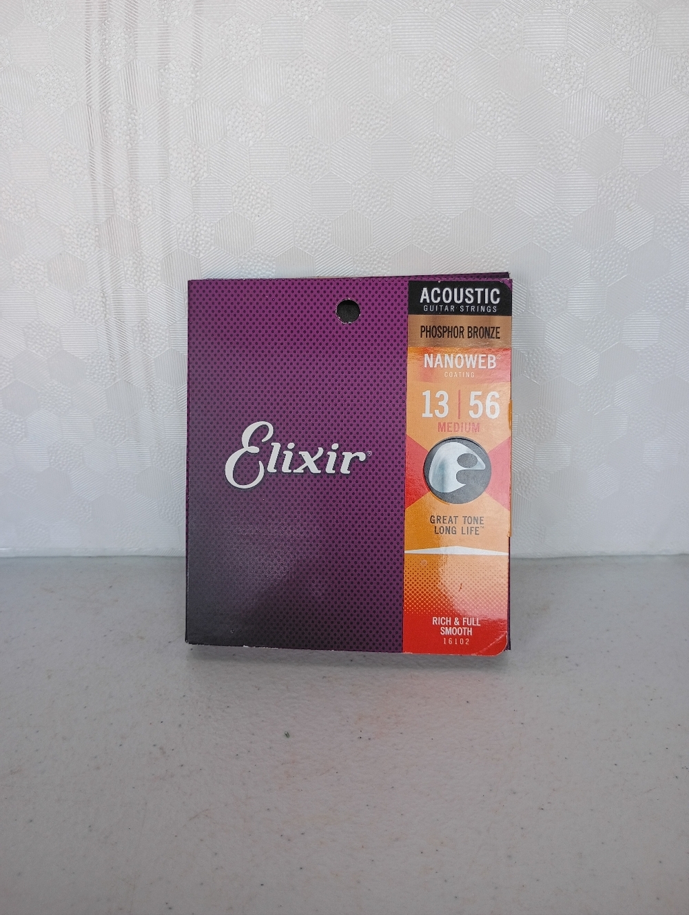 Acoustic Guitar Strings 13-56 - Purple & Orange Packaging